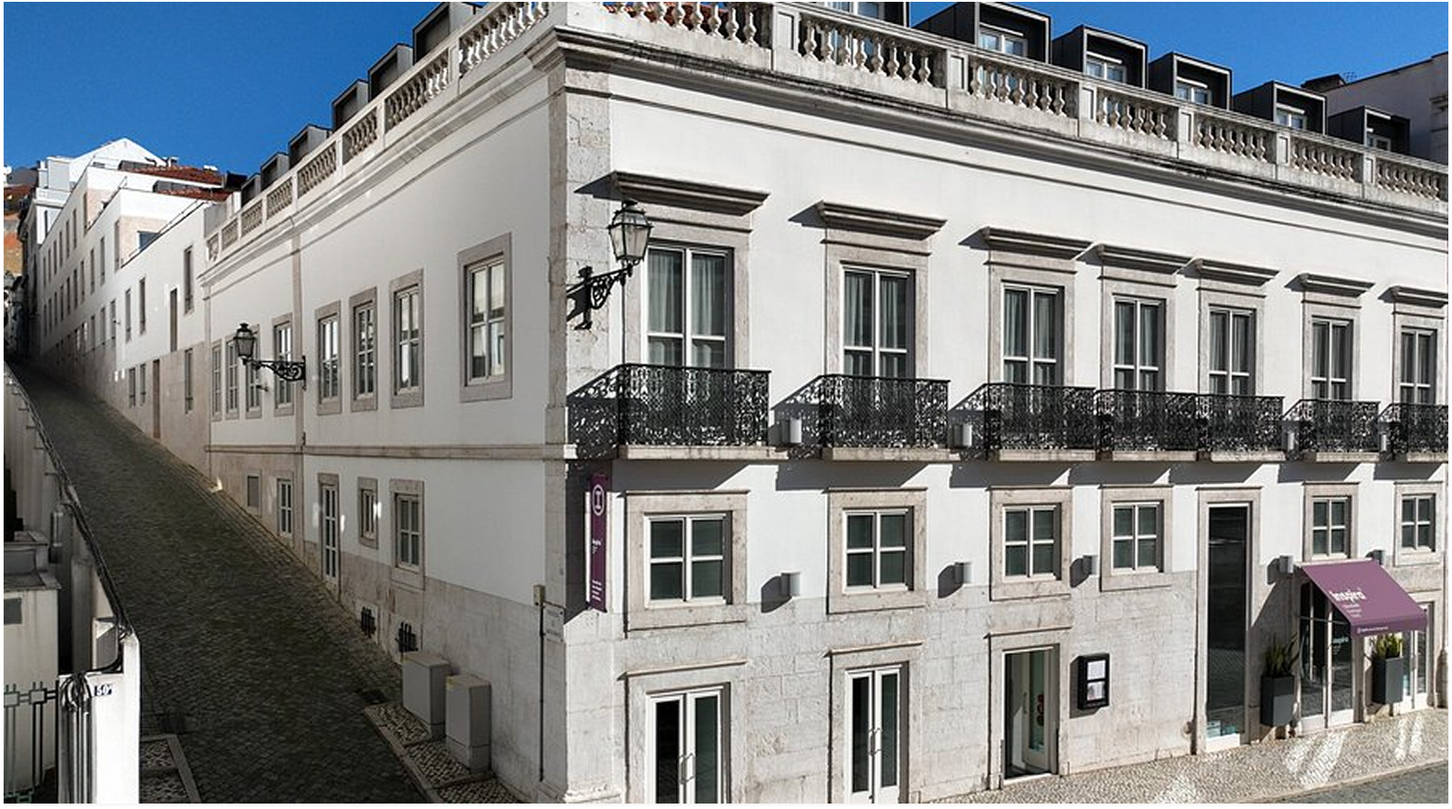 Facade de l Inspira Liberdade Boutique Hotel