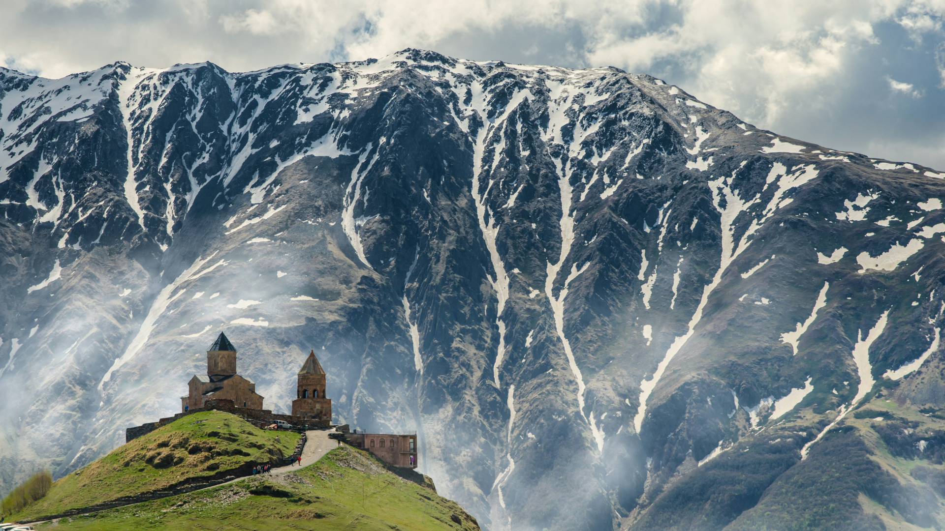 Trinity Gergeti Church, Kazbegi, Georgia